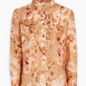 Like New Zimmermann Rosa floral blouse top